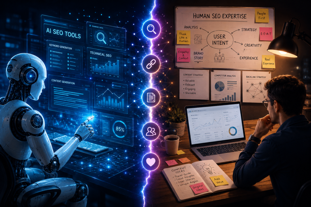 AI SEO Tools: What the Best AI Still Can’t Do in SEO 2026